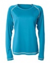 women's round neck active t-shirt 100% functional polyester 130gsm interlock ,OEM are welcome