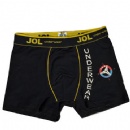 Men's boxer briefs with logo printing, made of cotton with spandex or 100% cotton, comfortable