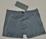 Men's boxer briefs, solid, with logo piping on the side, made of cotton with spandex or 100% cotton