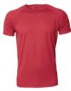 MEN'S' Active function Pique T-shirt with Round Neck, Short Raglan Sleeves 60% wicking yarn