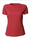 ladie's Active function Pique T-shirt with Round Neck, Short Raglan Sleeves 60% wicking yarn