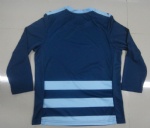 boy's sublimation soccer jesey, interlock 100% Polyester 140gsm moisture, sublimationprinting for the whole shirts,OEM